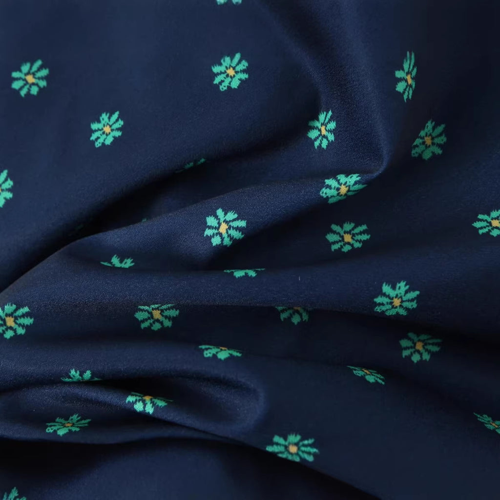 Flavie Mini Jurk Bloemenprint Diepe V-hals