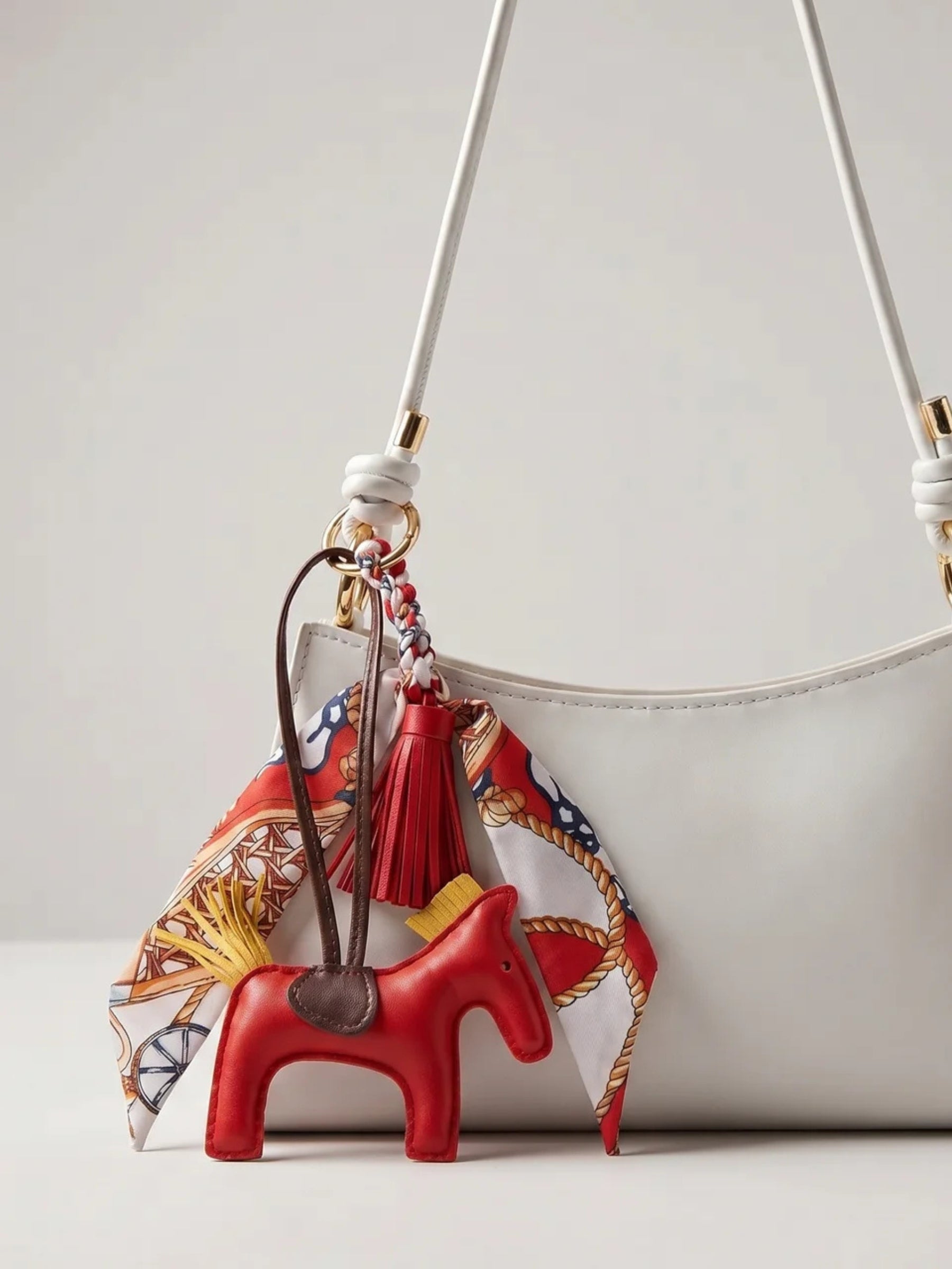 Cheval Scarf Bag Charm