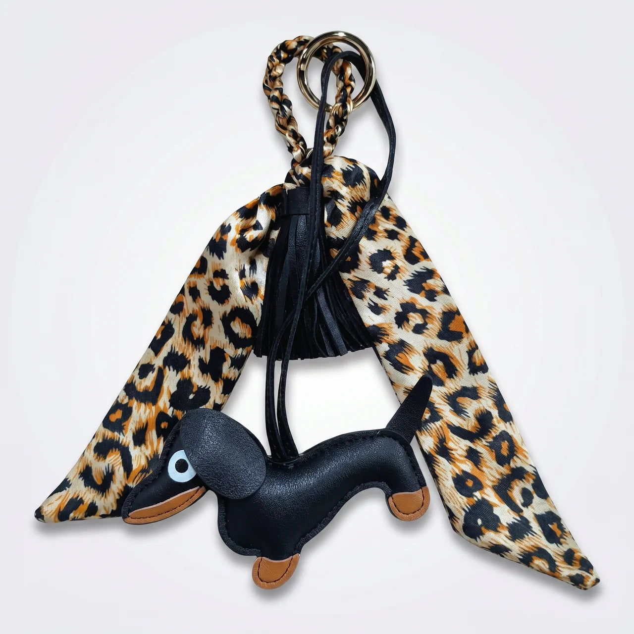 Teckel Scarf Bag Charm