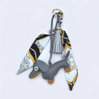 Teckel Scarf Bag Charm