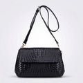 Brenne Gevlochten Leren Crossbody