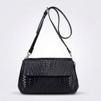 Brenne Gevlochten Leren Crossbody