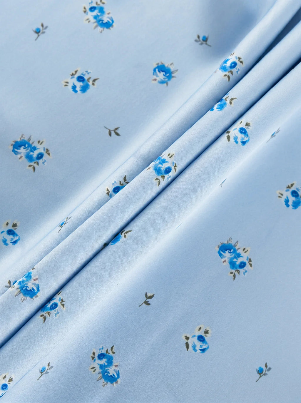 Henriette Satijnen Maxi Rok met Bloemenprint