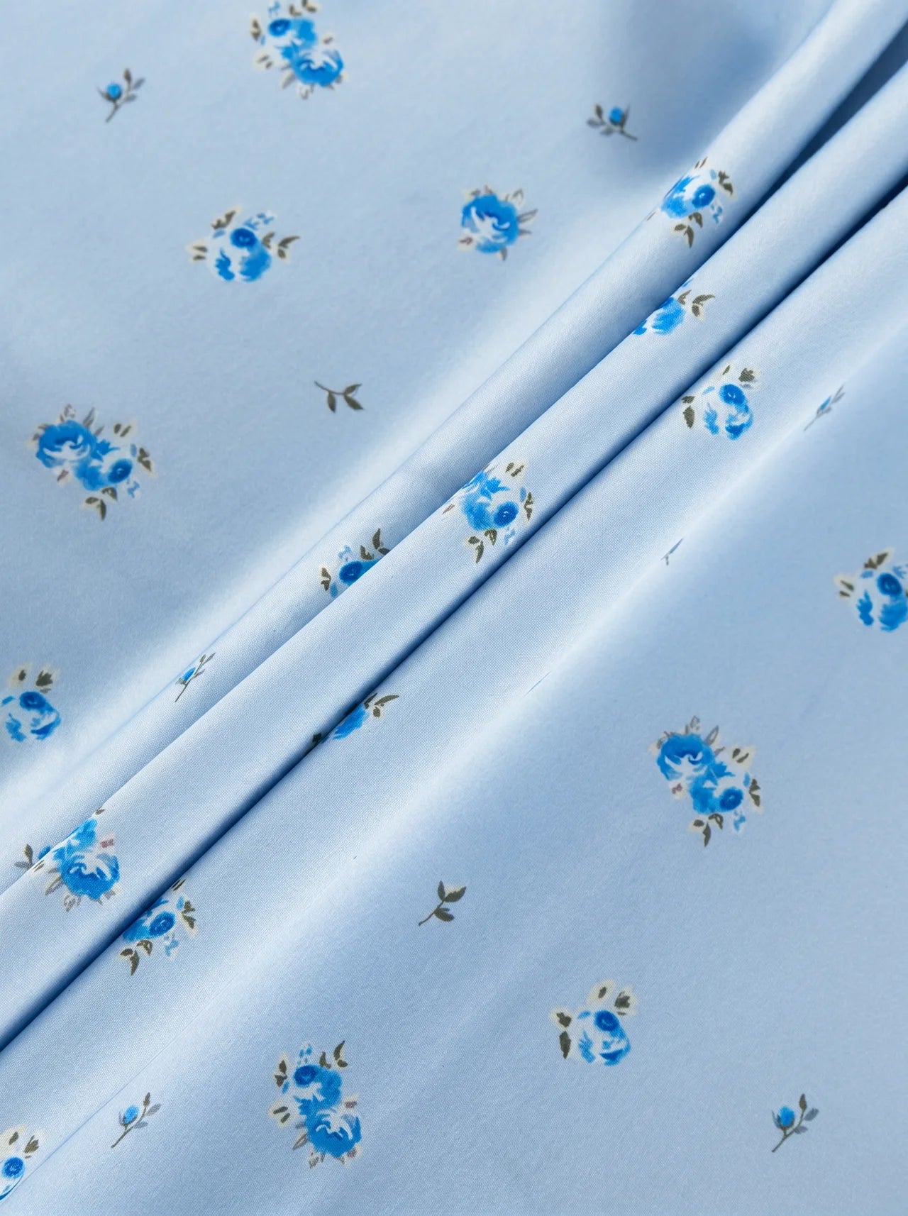 Henriette Satijnen Maxi Rok met Bloemenprint
