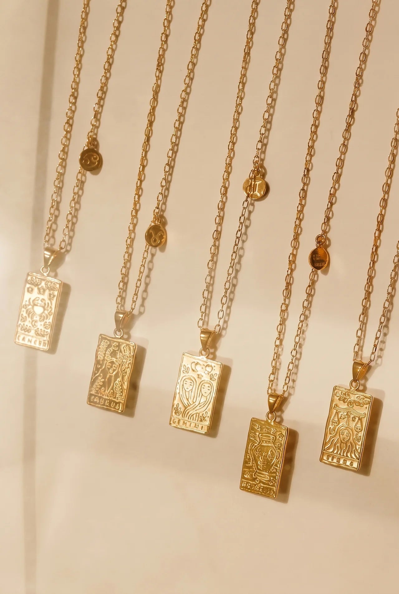 Zodiaque Gouden Ketting met Sterrenbeeld Hanger