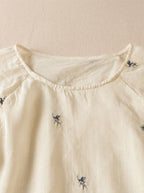 Albertine Geborduurd Blouse