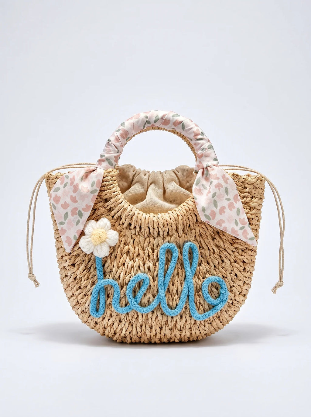 Jolie Rattan Strandtas