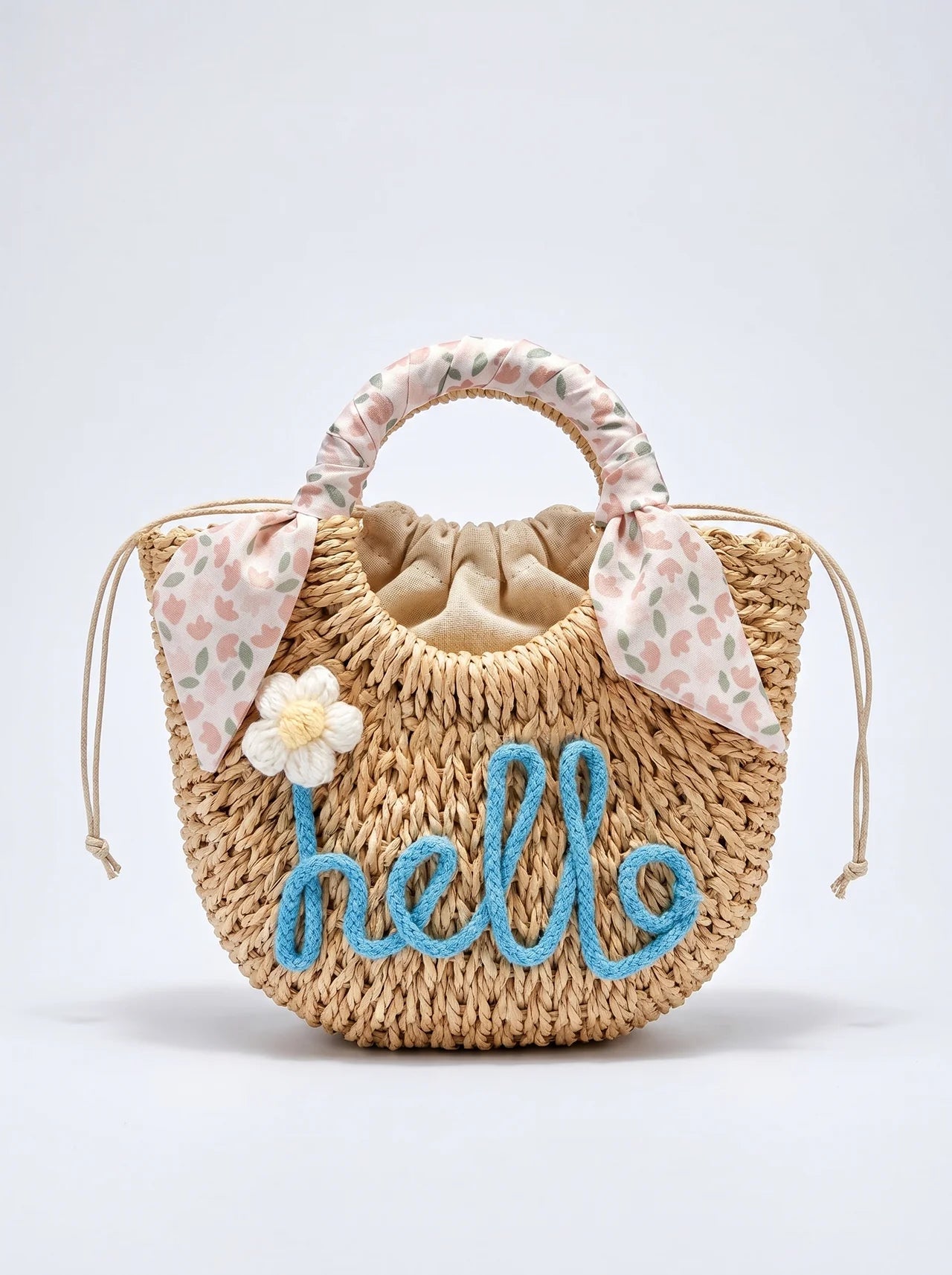Jolie Rattan Strandtas