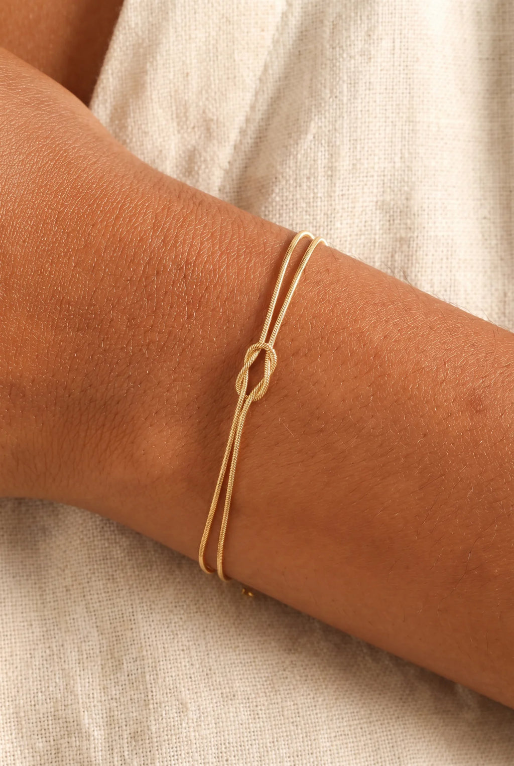 Livia Armband met Liefdesknoop