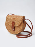 Menton Rattan Crossbody