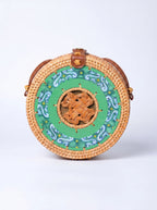 Amalfi Rattan Crossbody