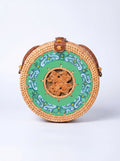 Amalfi Rattan Crossbody
