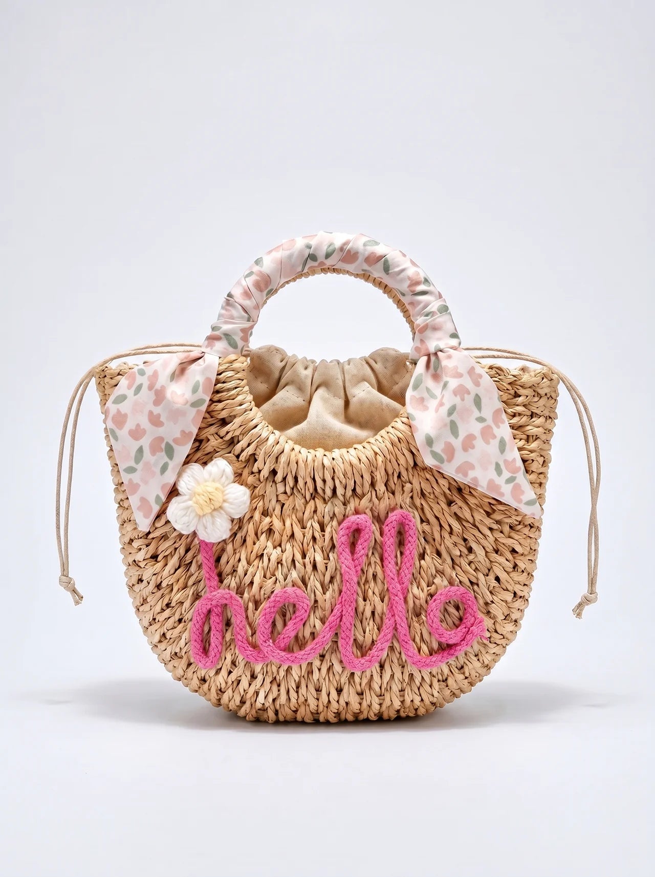 Jolie Rattan Strandtas