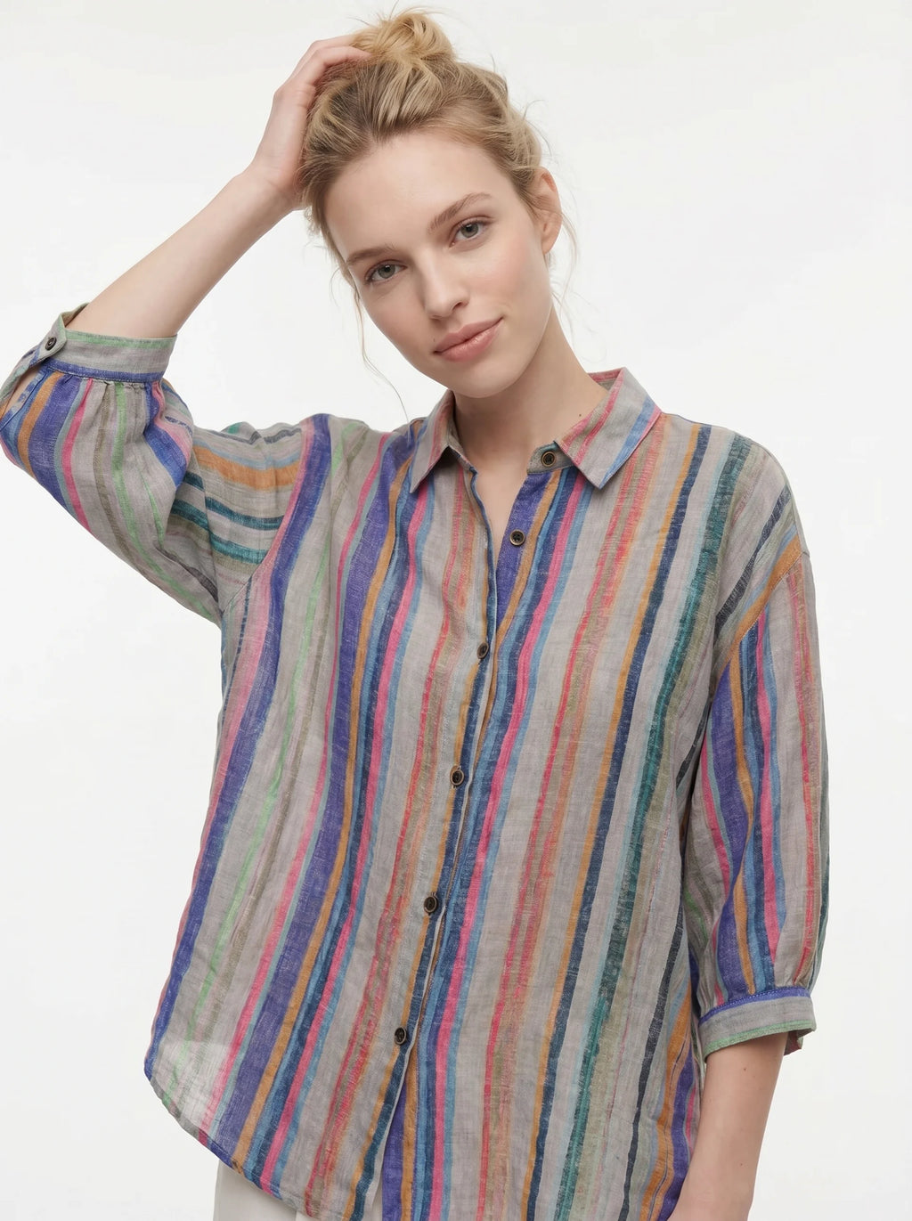Séraphie Gestreepte Blouse