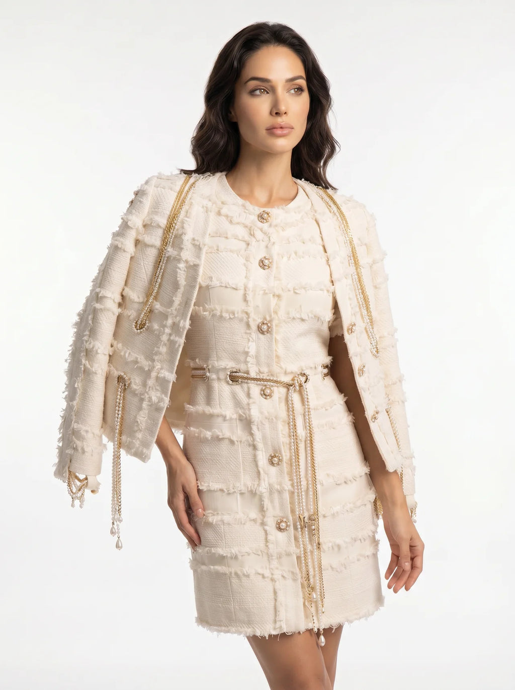 Philomène Bouclé Jasje met Pareldetails
