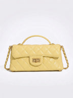 Vendôme Gewatteerde Leren Crossbody met Gouden Ketting