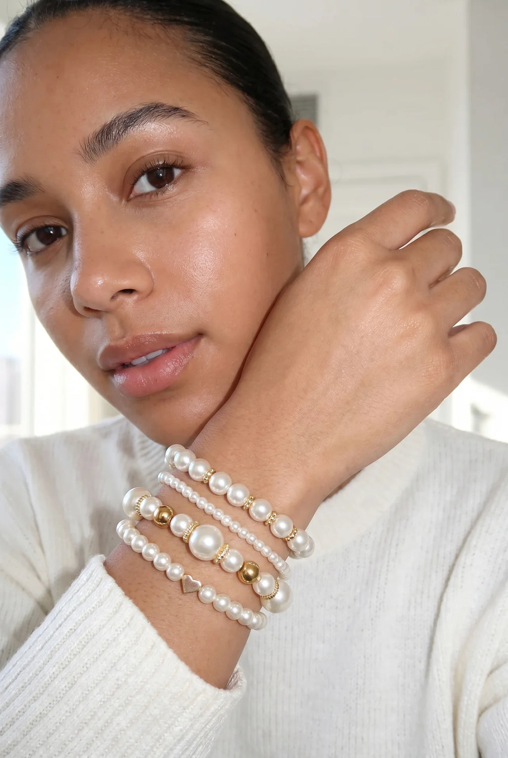 Ondine Armbanden Set met Parels