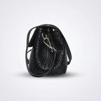 Brenne Gevlochten Leren Crossbody