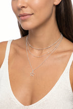 Julayne Zilveren Ketting Set met Sterdetail