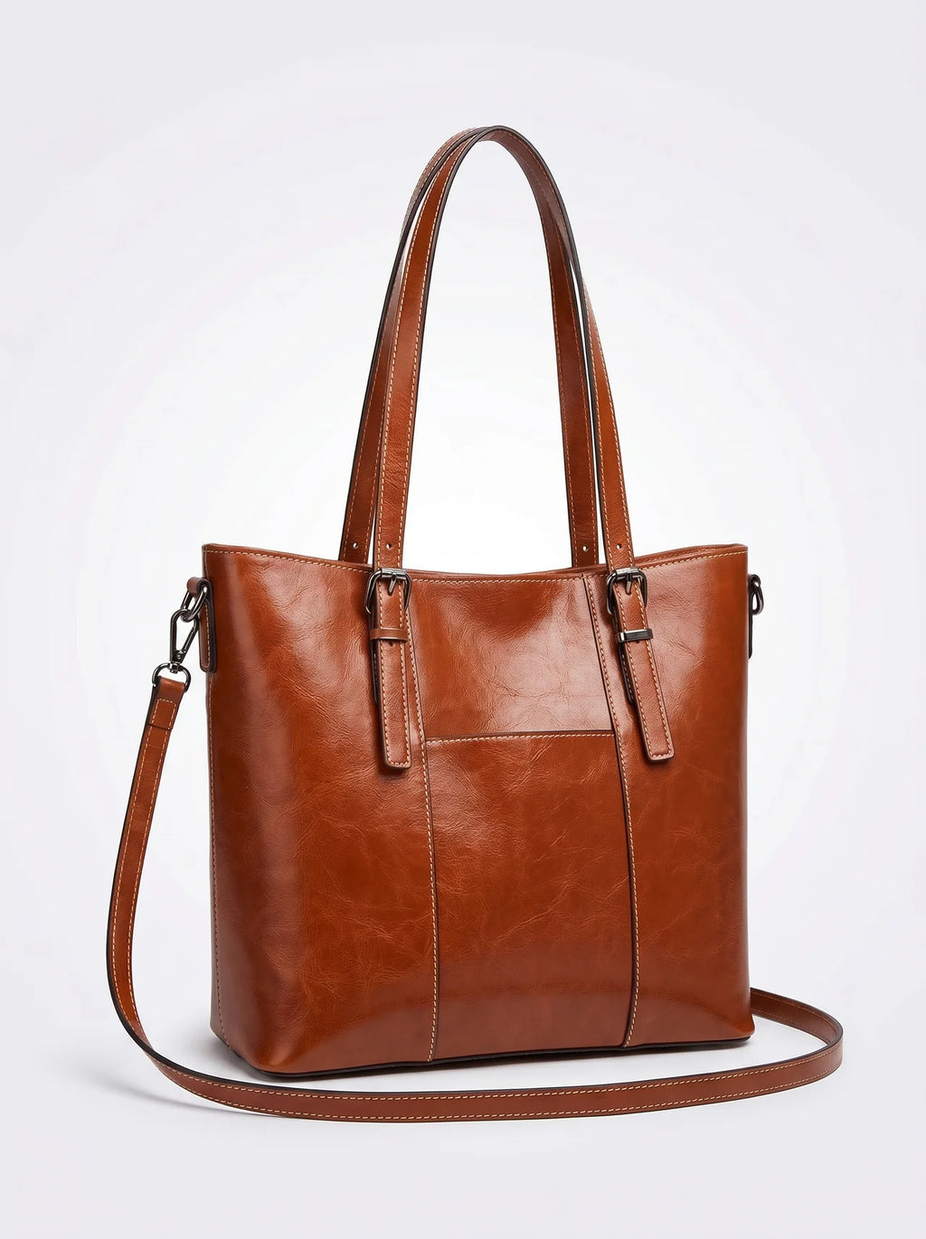Rouen Leren Tote Bag