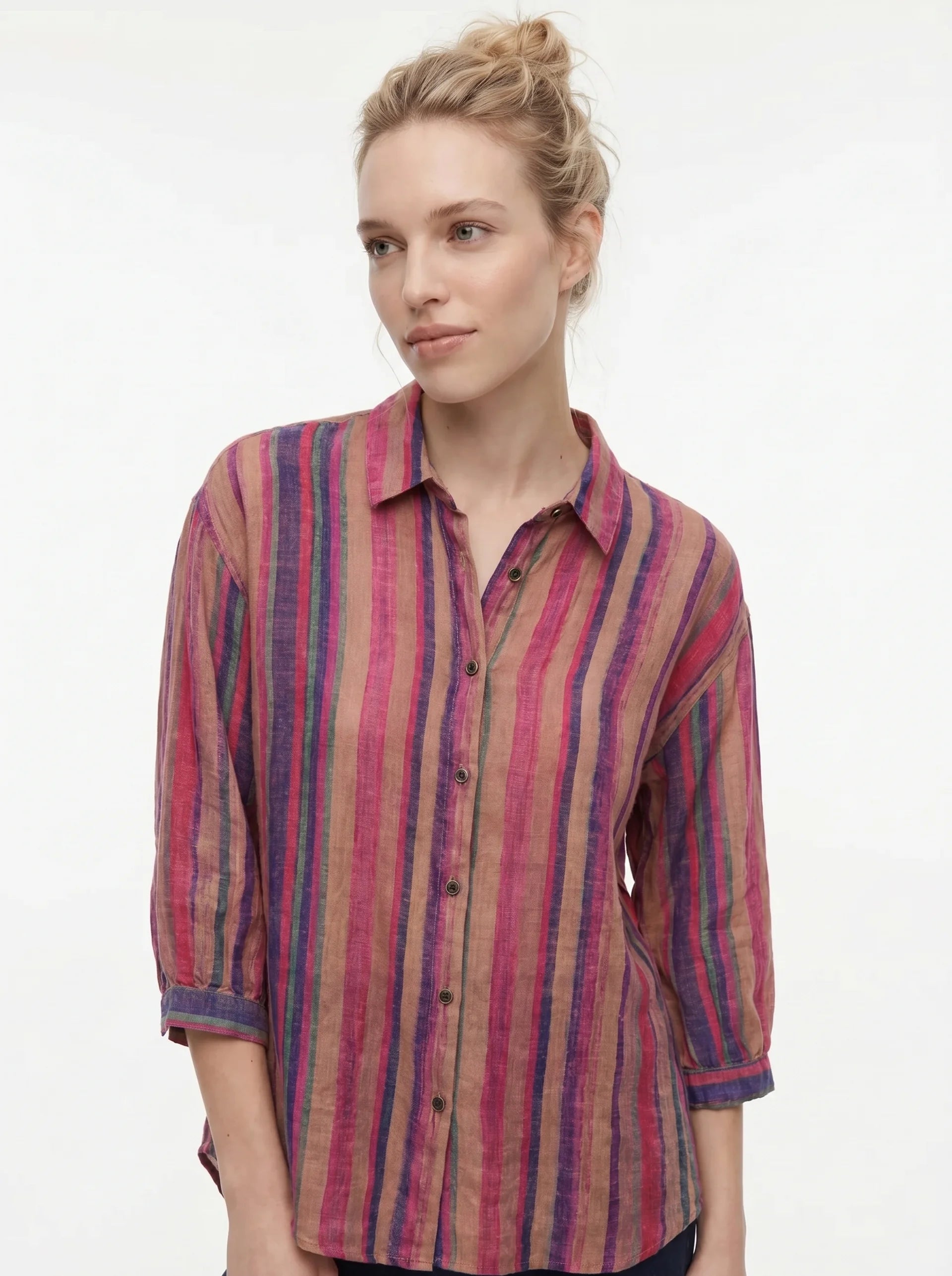 Séraphie Gestreepte Blouse