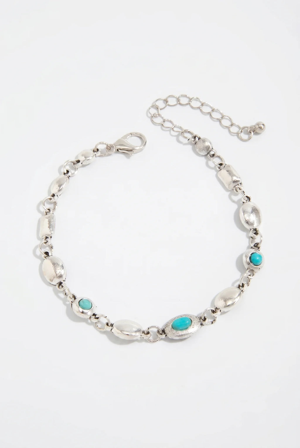 Léa Schakelarmband met Gekleurde Stenen