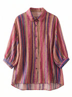 Séraphie Gestreepte Blouse