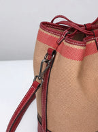 Marcie Canvas Bucket Bag