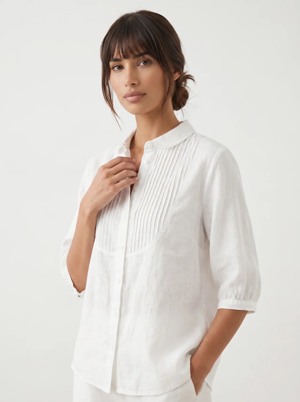 Noëlle Linnen Blouse