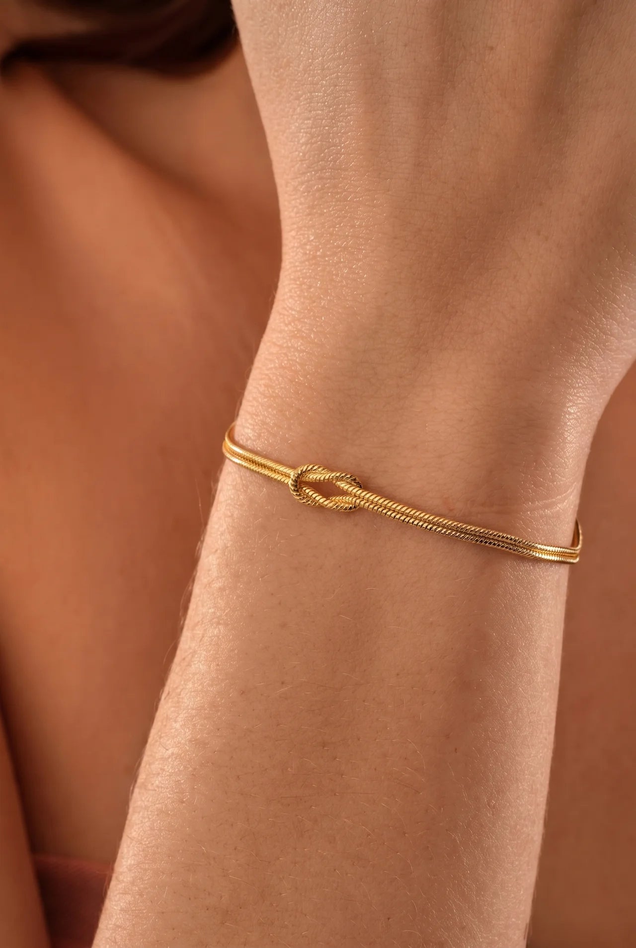 Livia Armband met Liefdesknoop