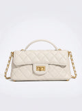 Vendôme Gewatteerde Leren Crossbody met Gouden Ketting