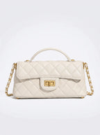 Vendôme Gewatteerde Leren Crossbody met Gouden Ketting