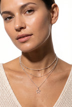 Julayne Zilveren Ketting Set met Sterdetail