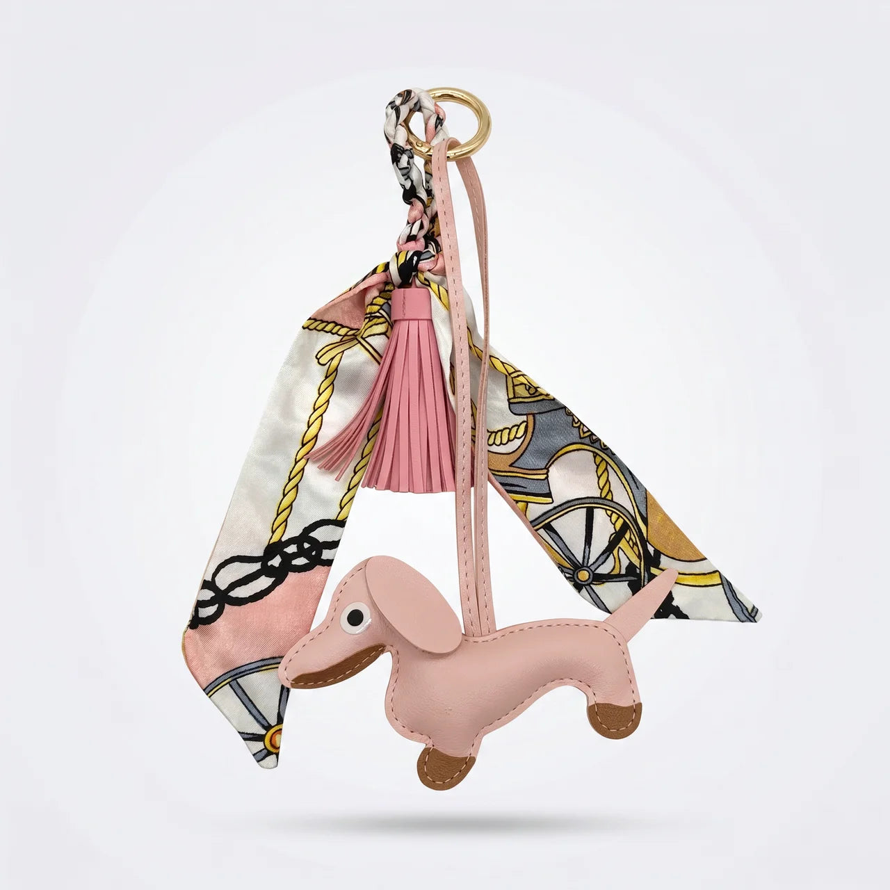 Teckel Scarf Bag Charm