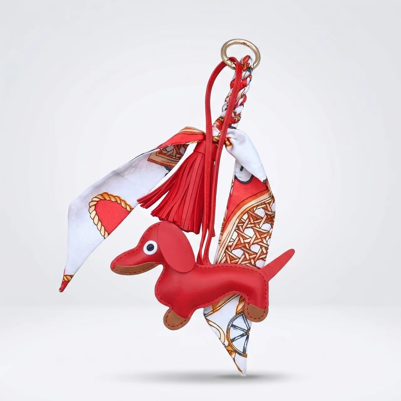 Teckel Scarf Bag Charm