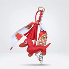 Teckel Scarf Bag Charm
