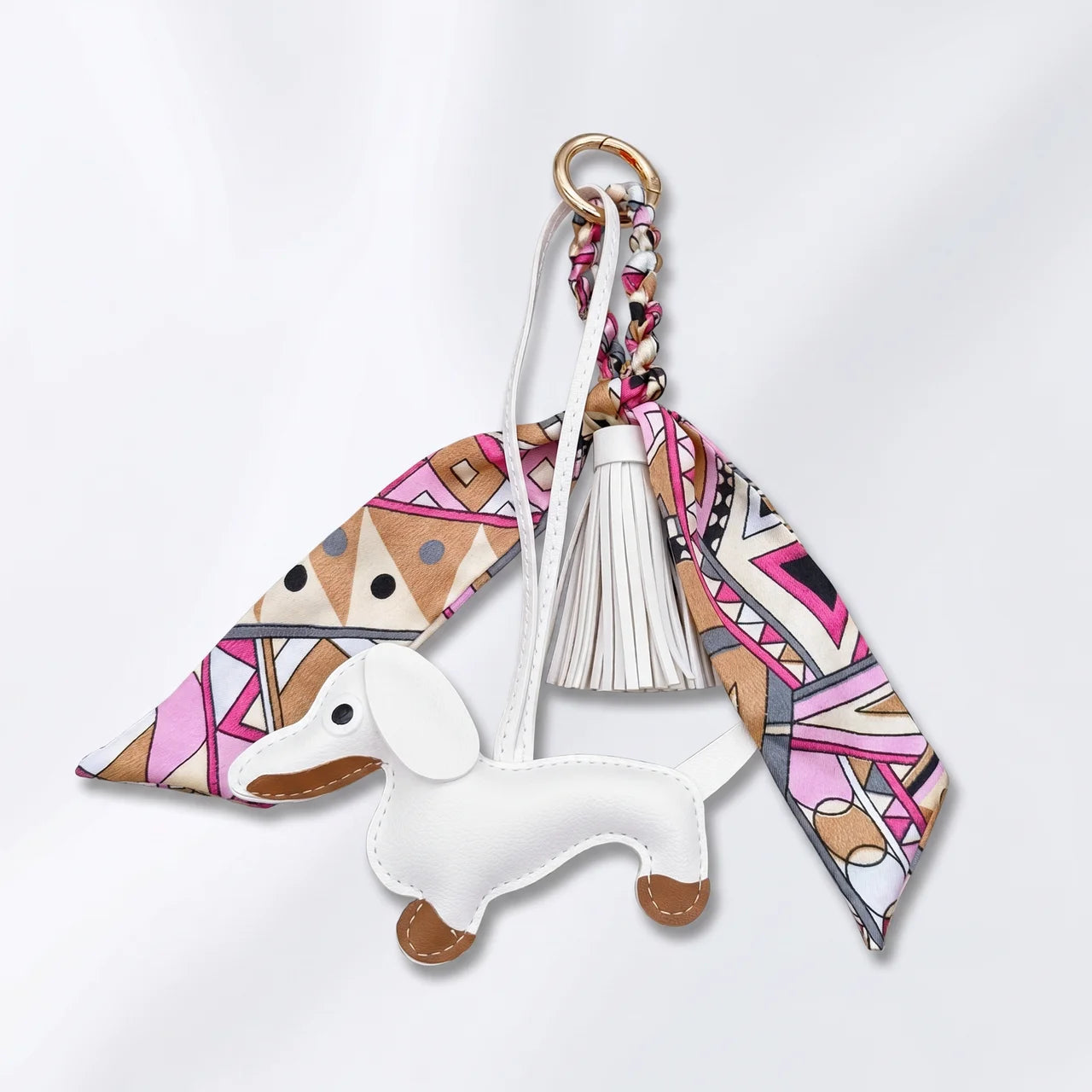 Teckel Scarf Bag Charm